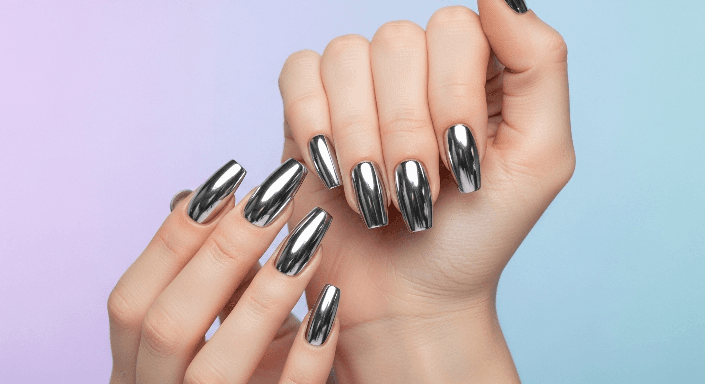 Chrome Gel Extensions